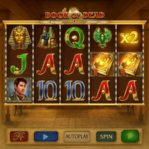 Slots of Vegas - Book of Dead Slot Game - Play'n GO